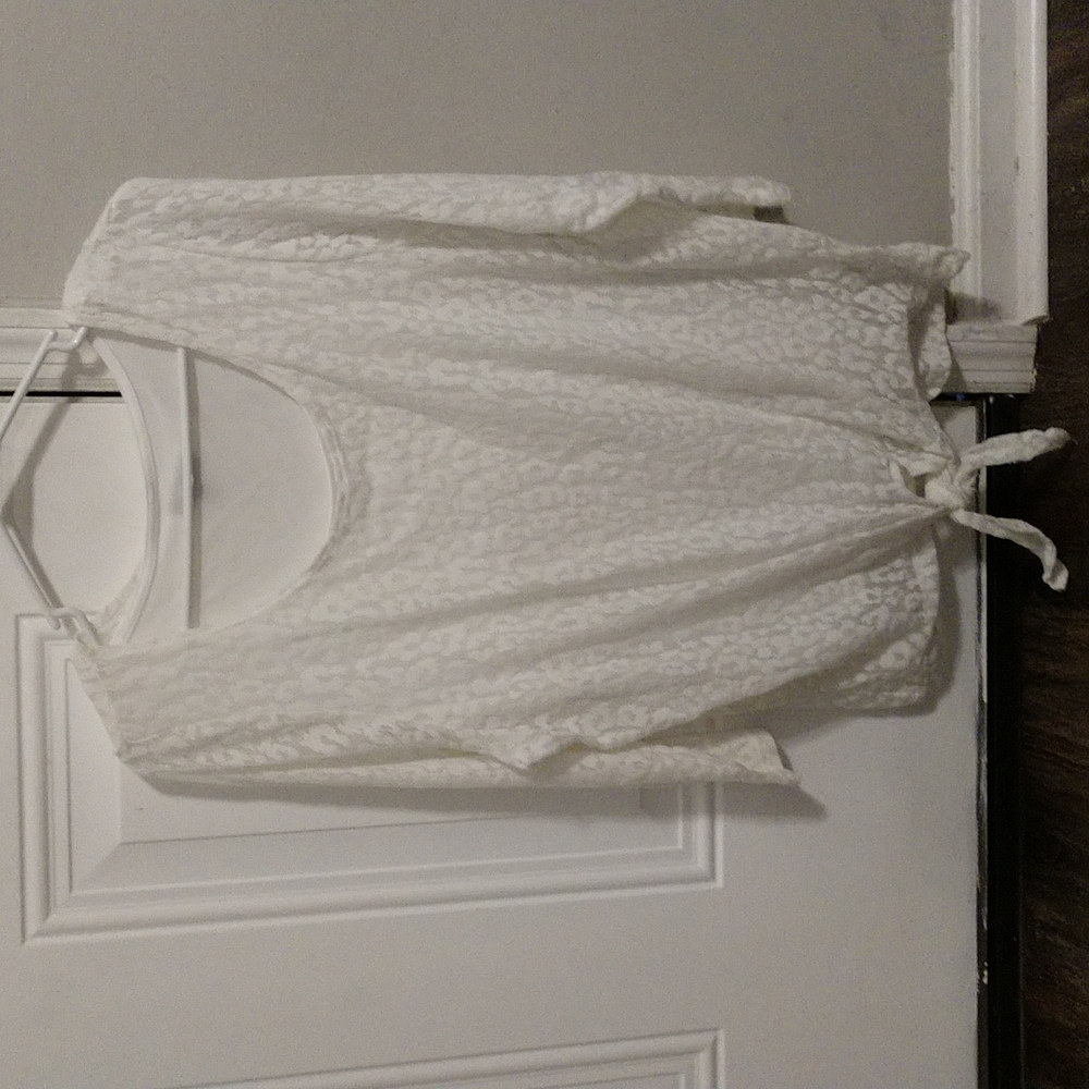 JM Collection women's quarter sleeve blouse, size XL